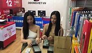 Hoa Hậu Tiểu Vy, Á Hậu An Thuý Trade - In iPhone 11 Pro Max tại Di Động Việt