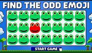 FIND THE ODD EMOJI OUT in 15 Seconds! | Odd One Out Puzzle | Find The Odd Emoji Quizzes