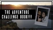 We Bought The Adventure Challenge Book - couples edition, in bed, dinner dates