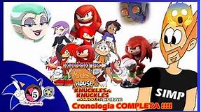 Knuckles The Echidna in House House Owl Knuckles & Knuckles & Knuckles The movie CRONOLOGIA COMPLETA