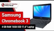 Samsung Chromebook 3 XE500C13 K02US 4 GB RAM 16GB SSD 11 6 inch Laptop Product Review – NTR