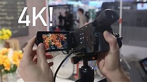4K for $2K? Sony FDR-AX100 4K Camcorder Impressions! (Hands On)