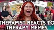 My Discord Tagged Me In Cursed Therapy Memes | Therapist Reacts to Therapist Memes