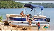 SUN TRACKER Boats: PARTY BARGE 18 DLX Recreational Pontoon