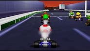 Mario Kart 64 - Flower Cup 150cc (Toad Gameplay)