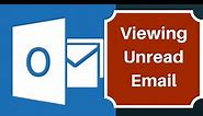 How to See Unread Emails in Outlook