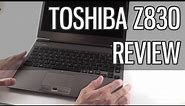 Toshiba Portege Z830 review - top budget ultrabook tested