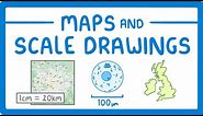 GCSE Maths - Using Scales on Maps and Scale Diagrams