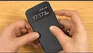 Official Samsung Galaxy S4 S-View Cover Review - Black