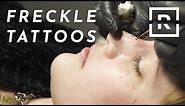 Face Freckle Tattoo Review | Pretty Smart | Racked