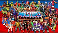 All of the figures Masters of the Universe from the 1980s (1982-1988)