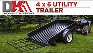 DK2 Trailers | 4 ft. x 6 ft. Utility Trailer