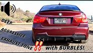 Best Sounding Exhaust Setup for Any BMW E90 328i N52 (ON A BUDGET) | MY EXHAUST SETUP EXPLAINED