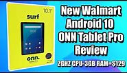 New Walmart 10.1” ONN Pro Android 10 Tablet Review Is it worth $130?