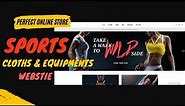 Sports Clothes & Equipment Website | Sports WooCommerce Theme | Sports Store WordPress Theme