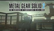 Metal Gear Solid 2 - The Substance Of Subsistence (S.O.S.) (Unofficial Project) Release Date Trailer