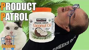 Costco Kirkland Signature Organic Virgin Coconut Oil Review: Cheeks