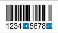 How to Create a Barcode with Control Characters like TAB or ENTER