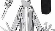 SIUPRO Multitool Pocket Knife for Men, Tactical Multi Tool With Scissors, Saw, Survival Folding Pliers with Replaceable Wire Cutters for Camping, Outdoor, Gifts Ideas, SD-10