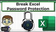 How to Break Password Protection from a Protected Excel Sheet