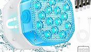 4 Pack waterproof Pool Lights (upgraded）with Remote, Rechargeable IP68 Submersible Led Light,Timer option,16 RGB Colors Underwater Lights for Pool,Pond,Hot Tub,Party &Garden Decor Spa,Aquarium