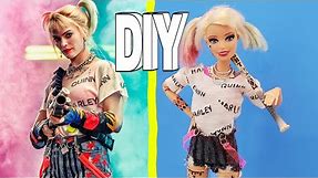 Barbie Harley Quinn DIY doll from Harley Quinn: Birds of Prey
