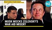 Musk Mocks Zelensky With Meme On War Aid | How Tesla Boss Went From Backing To Berating Ukraine