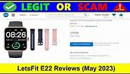 LetsFit E22 Reviews (May 2023) Check Its Legitimacy- Watch Now!
