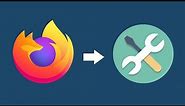 How to Add Icons to Your Toolbar in Firefox!