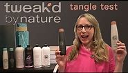 Review of 4 TWEAK'D BY NATURE Shampoos & Conditioners on my straight, fine, tangled, damaged hair!