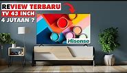 REVIEW ANDROID TV 43 INCH TERBARU || HISENSE 43A6500G