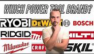 TOP Cordless Power Tool Brands | PRO vs DIY | Which one?