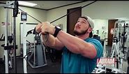 How To - Standing Cable Rear Delt Fly - Hunter Labrada