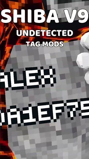 Shiba V9 UNDETECTED TAG MODS #shorts #short