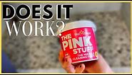 The Pink Stuff Review | Testing on Shower Grout