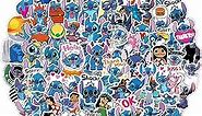 100 Pcs Stitch Stickers,Waterproof Lilo & Stitch Stickers for Water Bottles, Laptop,Bumper,Computer,Phone,Helmet,Vinyl Reusable Stickers and Decals Kids Teens Gift