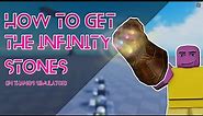 How to get ALL THE INFINITY STONES (in order) in THANOS SIMULATOR | ROBLOX