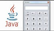 Java Calculator App Development Tutorial 1 | Swing | GUI