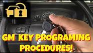 HOW TO PROGRAM A GM/CHEVY CODED/ANTI THEFT KEY FOR FREE! SAVE MONEY!!!