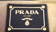 How to Authenticate a Prada Handbag