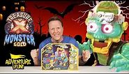 Treasure X Monster Gold Mega Monster Lab Halloween Monster Action Figures Adventure Fun Toy review!