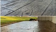 How to form, pour & finish a stamped concrete patio