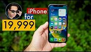 Apple iPhone for Rs 19,999 limited period offer!