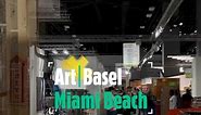 Art Basel - 3, 2, 1... show time! #ArtBaselMiamiBeach...