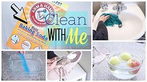 Clean with Me Using BAKING SODA!!! 13 Amazing Baking Soda Hacks Everyone Should Know!