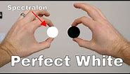 Spectralon—The World's Whitest White Reflects Over 99% of Visible Light vs Black 3.0!