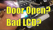 Fix HP Door Open or Bad LCD Touchscreen Panel - OfficeJet Cover Sensor & Replace Display
