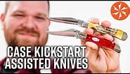Case Kickstart Assisted Opening Pocket Knives Available at KnifeCenter.com