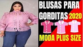 Ideas en Moda para Gorditas usando una bella BLUSA | Moda Plus Size con ropa para gorditas
