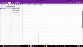Copy of Cornell Note set-up in OneNote